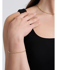 Devata Cuban Chain Bracelet in 14K Gold