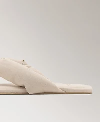 Mango Women's Padded Mule Slippers