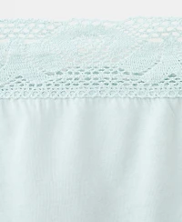 Mango Women's Cotton Lace Nightgown