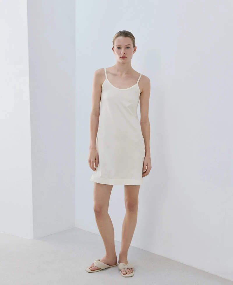Mango Women's Lightweight Cotton Nightgown