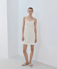 Mango Women's Lightweight Cotton Nightgown