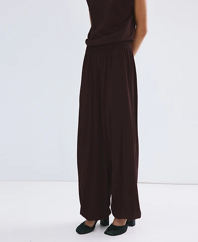Mango Women's Knit Balloon Pants