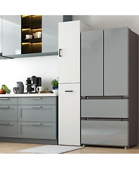 Streamdale Furniture Tall Freestanding Kitchen Pantry Cabinet with 3-Tier Pull-Out Storage Shelf
