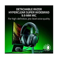 Razer BlackShark V3 Wireless Gaming Headset High-Fidelity Audio Noise-Isolating Mic RZ0405410100