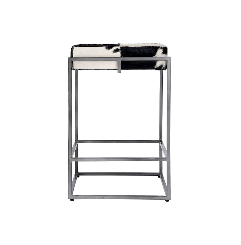 Butler Specialty Stinson 26.5" Seat Height Hair on Hide Counter Stool