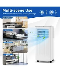 Ecooso 8000 Btu Portable Air Conditioner 3 in 1 Ac Unit Fan and Dehumidifier