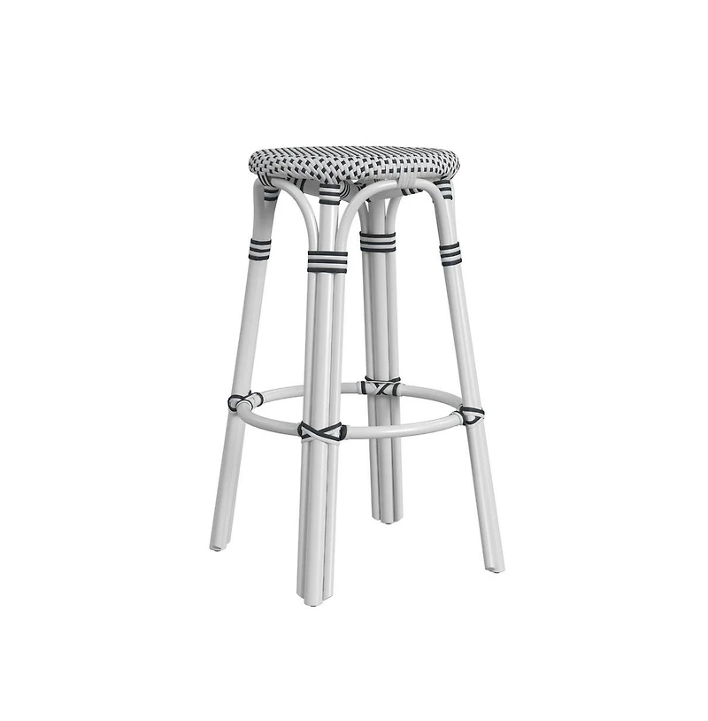 Butler Specialty Tobias Round Rattan 30" Bar Stool