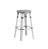 Butler Specialty Tobias Round Rattan 30" Bar Stool