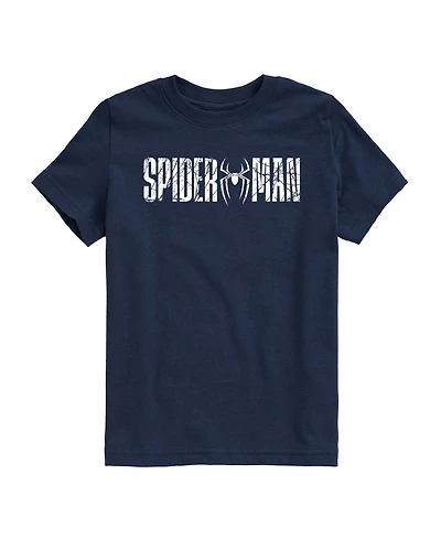 Marvel Boys' 8-20 Brand New Day Web Logo T-Shirt