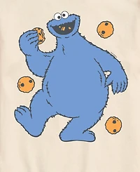 Airwaves Men's Sesame Street Cookie Monster Short-Sleeve Graphic T-Shirt
