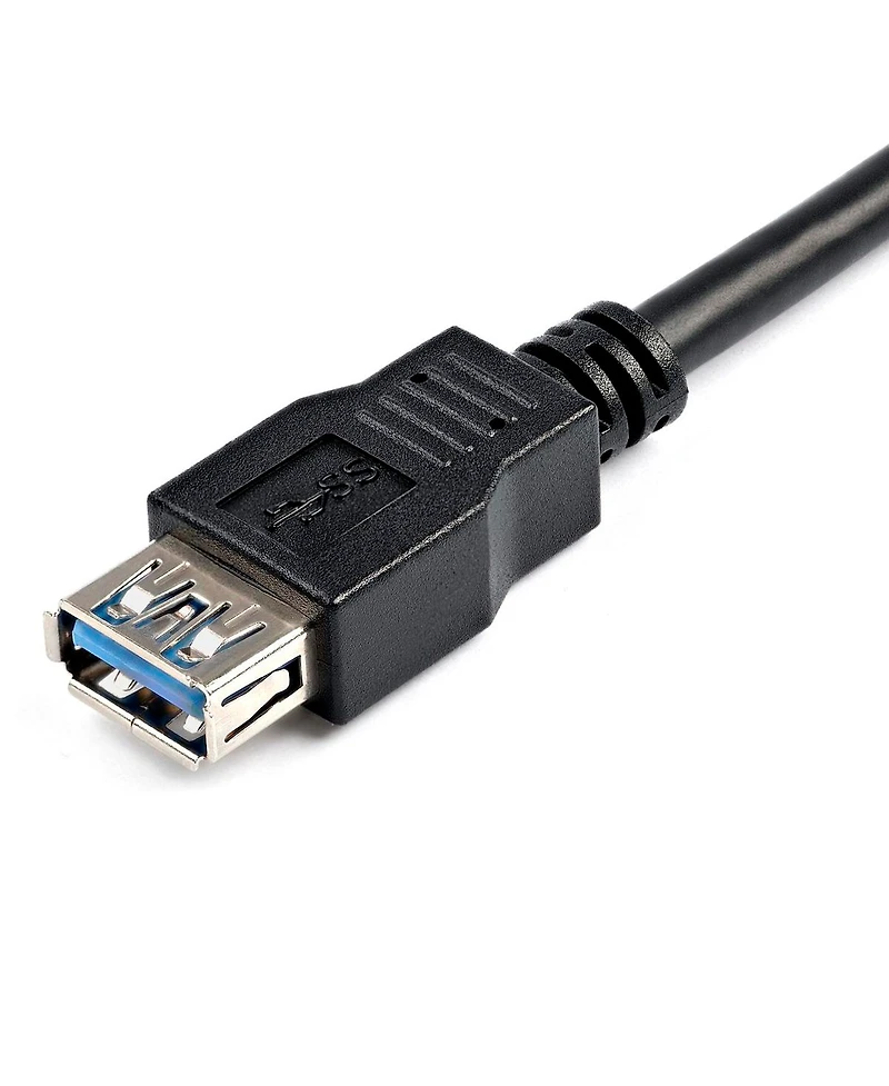 StarTech.com 2meter / 6.56' SuperSpeed Usb 3.0 Extension Cable with 9 Pin Usb 3.0 A Male to Female Connector, 24/28 Awg
