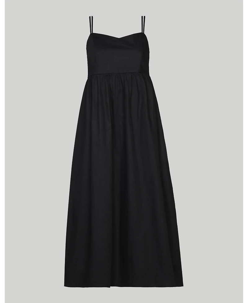 Reistor Women's Strappy Gathered Midi Dress