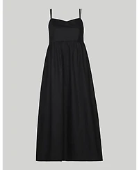 Reistor Women's Strappy Gathered Midi Dress