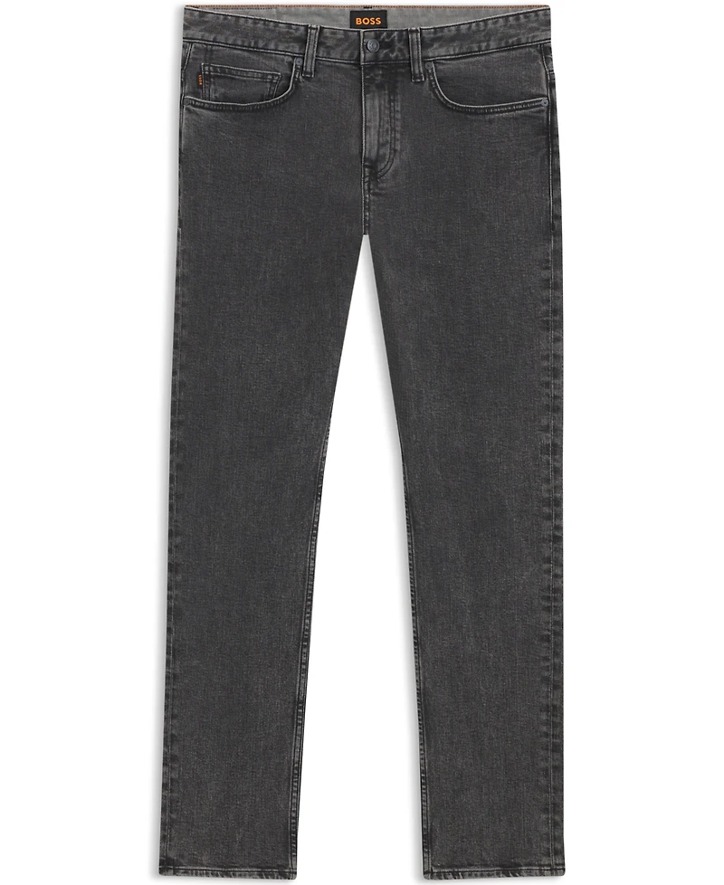 Boss by Hugo Boss Men's Stretch Denim Delaware Slim-Fit Jeans