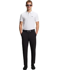 Boss by Hugo Men's Printed Pattern Cotton-Pique Polo Shirt