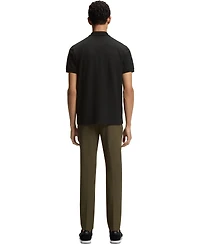Boss by Hugo Men's Cotton-Pique Printed Pattern Polo Shirt