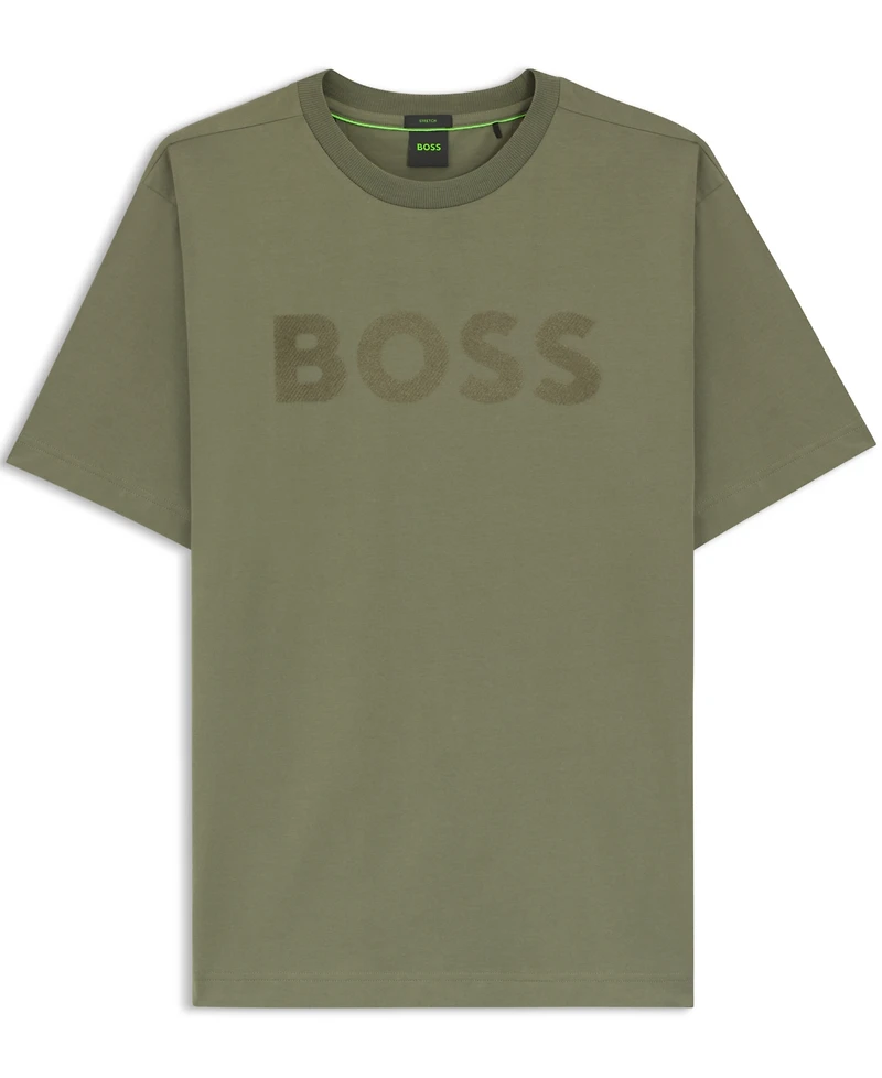 Boss by Hugo Men's Stretch Cotton Relaxed-Fit T-Shirt