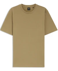 Boss by Hugo Men's Cotton-Blend Bubble-Jacquard T-Shirt
