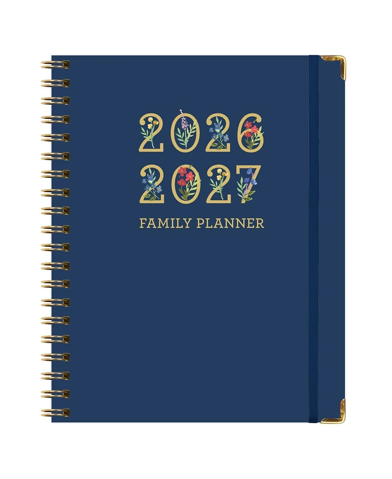 Gnuadz Family Planner Organizer Weekly Monthly Calendar Meal Planning Budgeting Habit Hardcover Schedule Parents Caregivers 2026