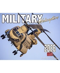 Gnuadz 2026 Helicopters Wall Calendar Wartime Edition