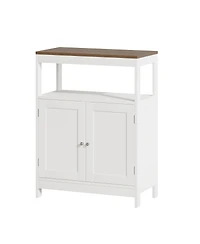 Streamdale Furniture Modern Double-Door Storage Cabinet with Adjustable Shelf