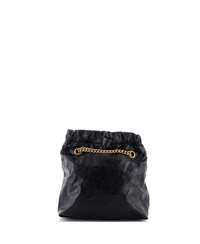 Pre-Owned Balenciaga Small Crush Chain Tote Leather