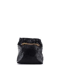 Pre-Owned Balenciaga Small Crush Chain Tote Leather