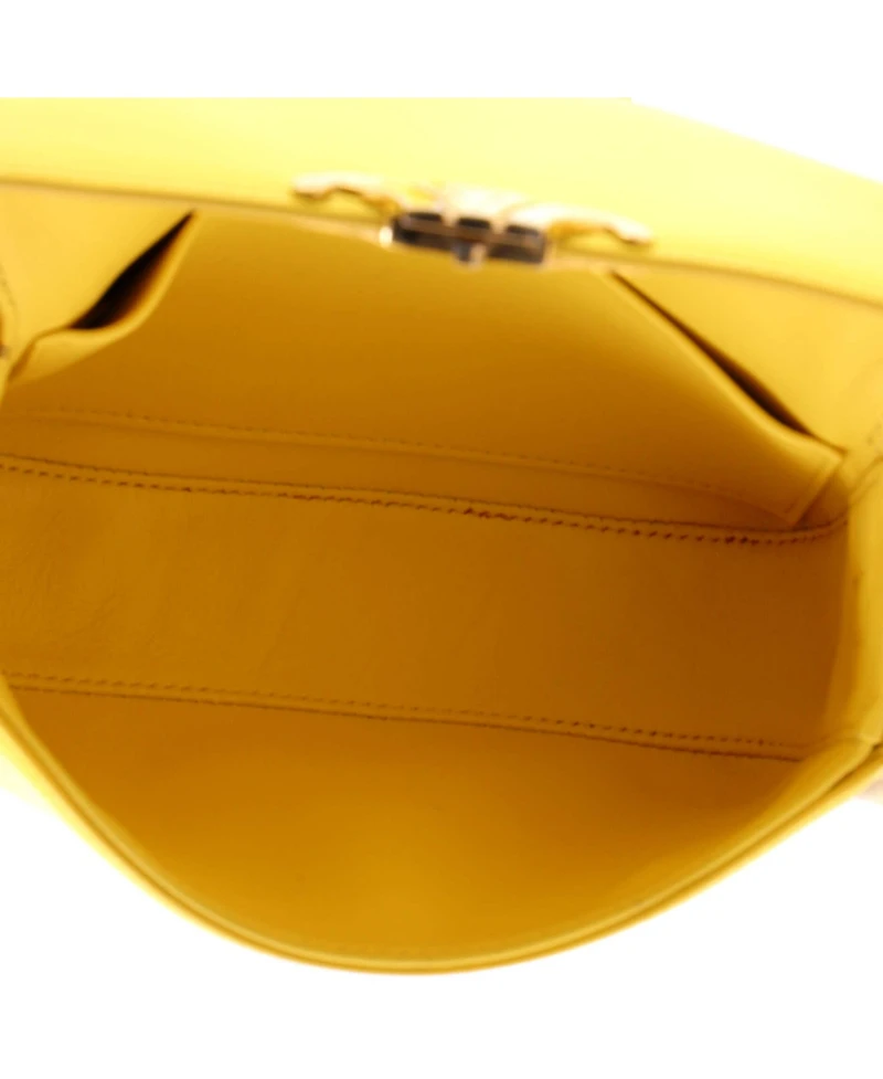 Pre-Owned Celine Nano Triomphe Shoulder Bag Smooth Calfskin