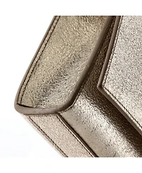 Pre-Owned Saint Laurent Small Classic Monogram Crossbody Bag Grainy Leather