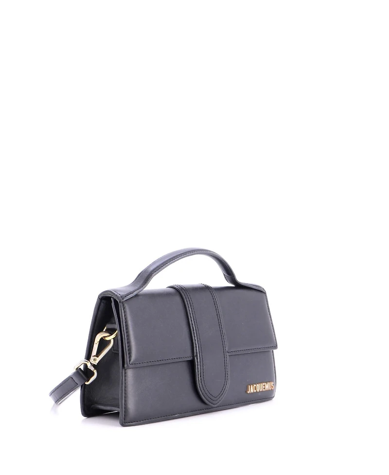 Pre-Owned Jacquemus Le Grand Bambino Flap Bag Leather