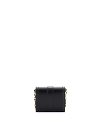 Pre-Owned Versace Mini Greca Goddess Wallet on Chain Leather