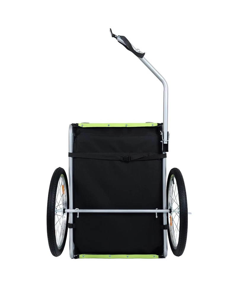 Streamdale Furniture Large Folding Dog Bike Trailer Capacity All-Terrain Pet Carrier