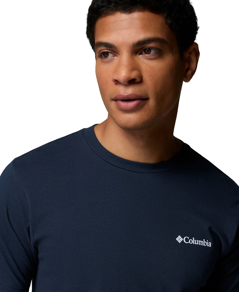 Columbia Men's Bold Mountain Logo Graphic Print T-Shirt