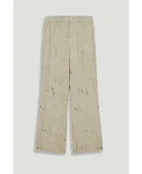 Nocturne Women's Jacquard Wide-Leg Trousers