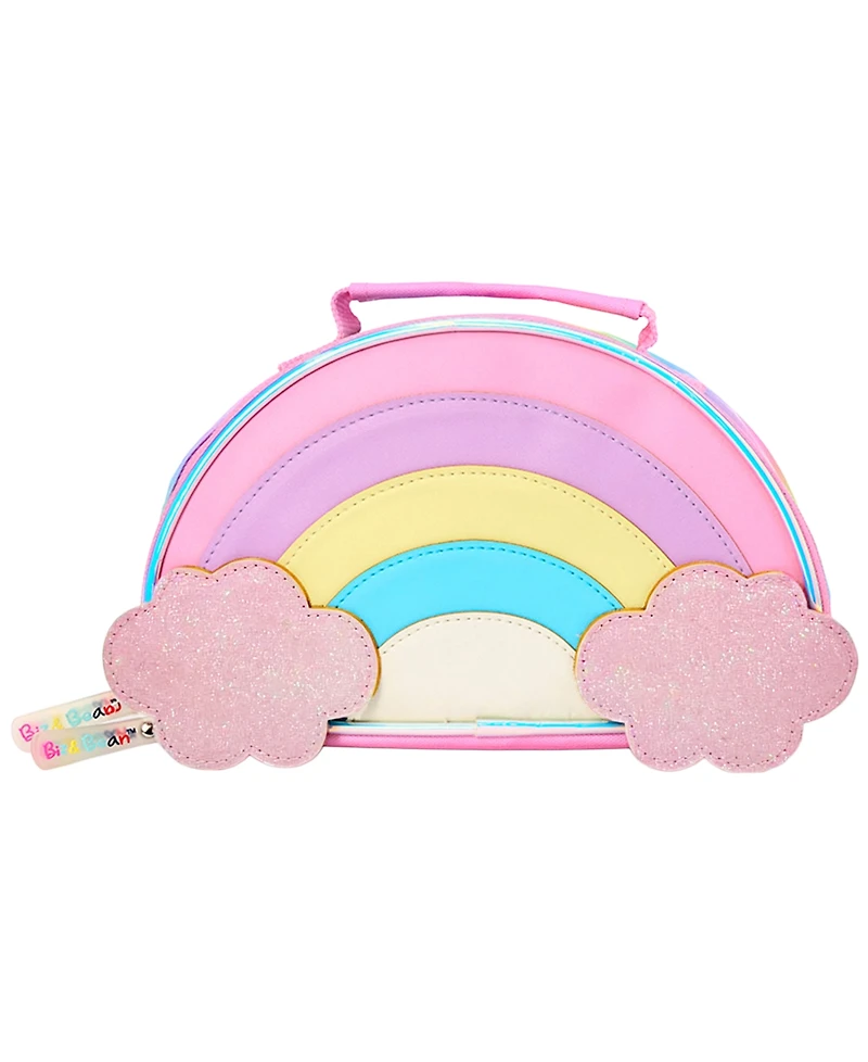 InMocean Toddler Boys' and Girls' Rainbow Bow Preschool Backpack and Lunch Bag, 2-Piece Set