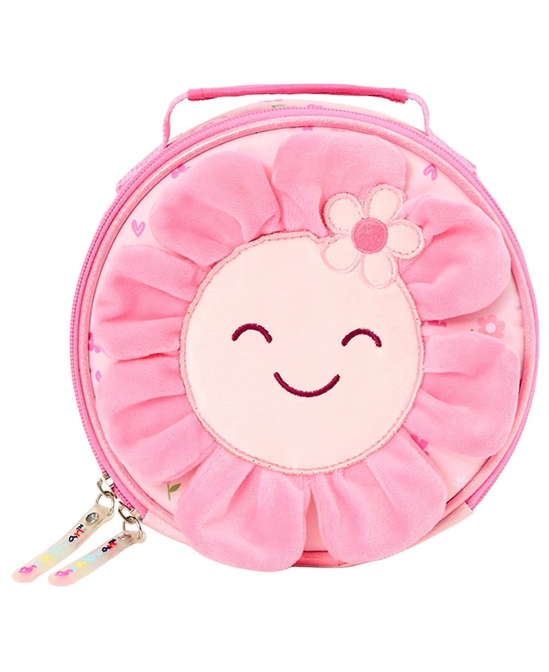 Biz & Bean Toddler Girls' Daisy Preschool Backpack and Lunch Bag, 2-Piece Set