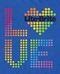 Design By Humans Men's Love Lite Brite Short-Sleeve T-Shirt