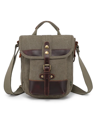 Tsd Brand Valley Trail Canvas Messenger Bag
