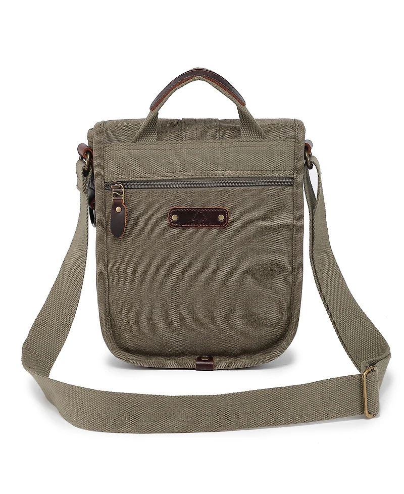 Tsd Brand Valley Trail Canvas Messenger Bag