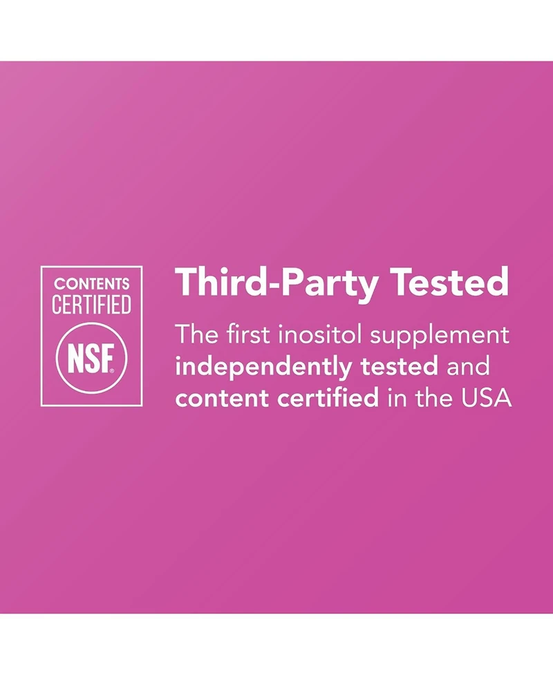 Theralogix Ovasitol Inositol Powder Packets 180 Packets (90 Days)