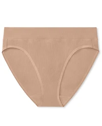 Warner's Women's No Pinching Problem Dig-Free High-Waist Ribbed Hi-Cut Panty, WRW253HC11