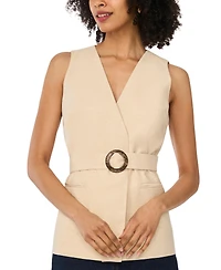 Vince Camuto Women's Sleeveless V-Neck Vest Top
