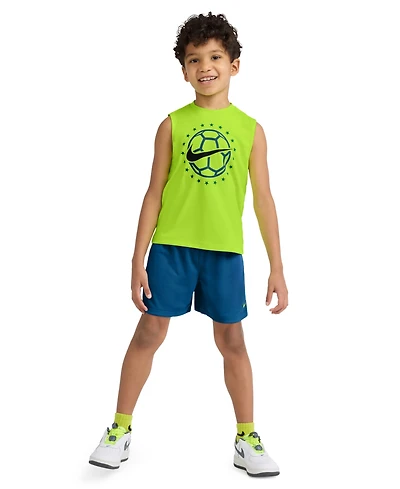 Nike Boys' 4-7 Sleeveless Top and Shorts, 2-Piece Set