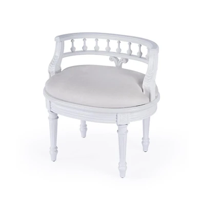 Butler Specialty Hathaway Upholstered 22.5"W Vanity Seat