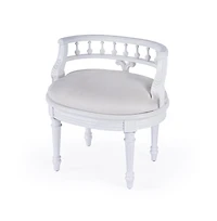 Butler Specialty Hathaway Upholstered 22.5"W Vanity Seat