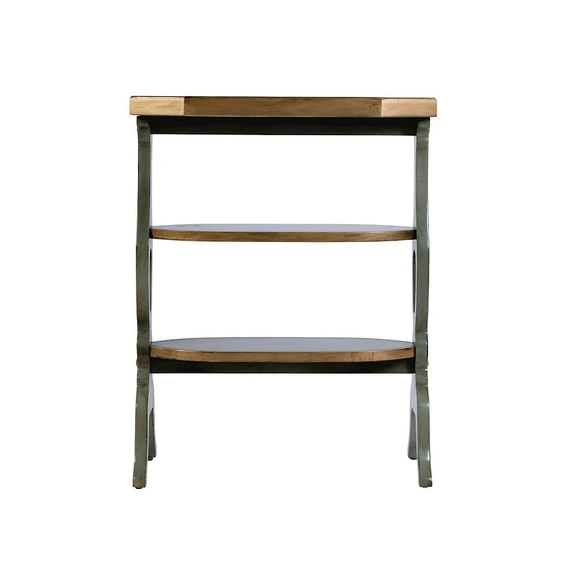 Butler Specialty Hadley 22 in. W Rectangular Wood 3- Tier Side Table
