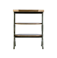Butler Specialty Hadley 22 in. W Rectangular Wood 3- Tier Side Table