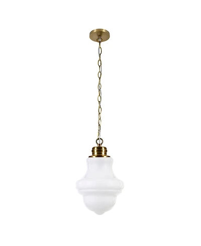 Hudson & Canal Annie 9" Wide Metal Pendant