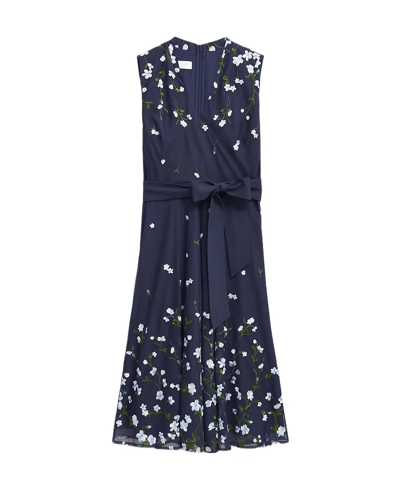 Hobbs London Women's Aria Embroidered Dress