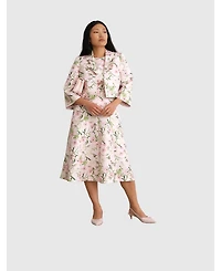 Hobbs London Women's Lana Midi Dress